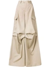 MATTHEW ADAMS DOLAN PLEATED CRAGO TROUSERS