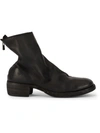 GUIDI rear zipped boots