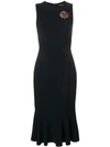 DOLCE & GABBANA FITTED CLASSIC SLEEVELESS DRESS