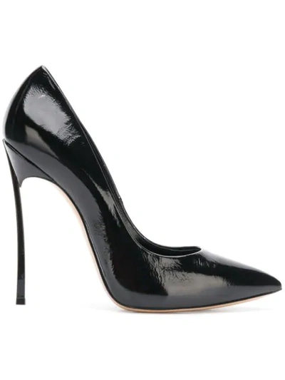 Casadei Classic Pointed Pumps In Black