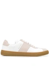 PAUL SMITH PANELLED LOW TOP SNEAKERS