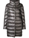 Herno Dora Padded Coat In Grey