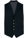 ELEVENTY BUTTONED WAISTCOAT