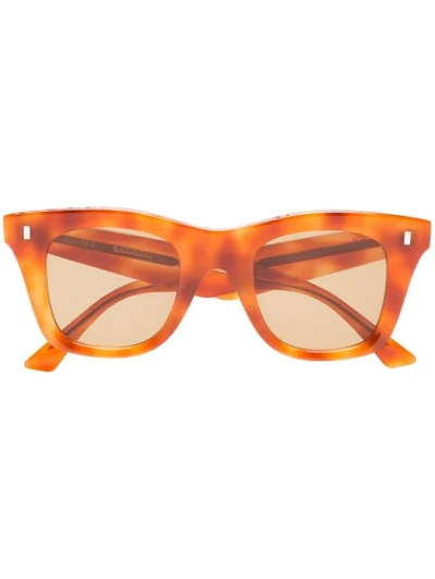 Celine 醋酸纤维猫眼框太阳眼镜 In Yellow & Orange
