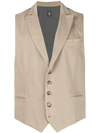 ELEVENTY buttoned waistcoat