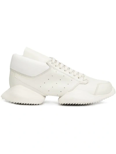 Adidas Originals Adidas By Rick Owens Rick Owens X Adidas 'tech Runner'运动鞋 - 白色 In White