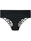 MARLIES DEKKERS 'SPIDER' BLACK 0 BRIEFS