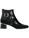 TOD'S BUCKLE ANKLE BOOTS