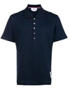 THOM BROWNE BUTTON POLO SHIRT