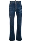 DSQUARED2 FADED SLIM FIT JEANS