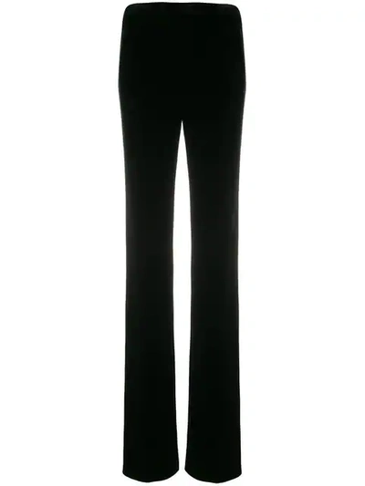 Miu Miu Long Straight-leg Trousers - 黑色 In Black