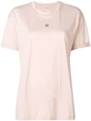 Stella Mccartney Mini Strass Star Pink Cotton T-shirt In Pink
