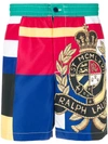 POLO RALPH LAUREN CLASSIC CREST PRINTED SWIMMING SHORTS