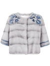 SIMONETTA RAVIZZA MINK FUR SHORT JACKET