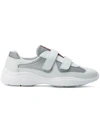 PRADA TOUCH-STRAP SNEAKERS