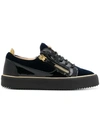 GIUSEPPE ZANOTTI GLYNN VELVET LOW trainers