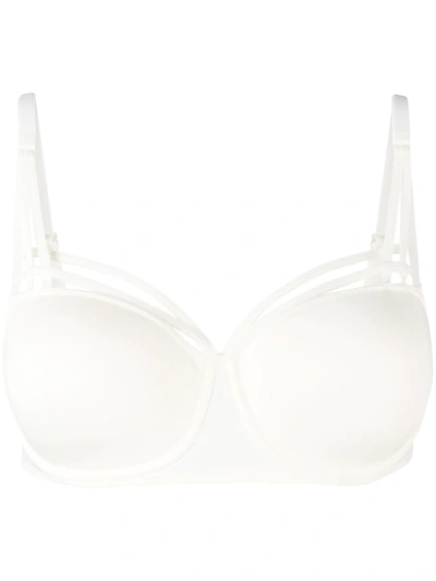 Marlies Dekkers 'dame De Paris' Ivory Balcony Bra In White