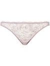 FLEUR DU MAL FLEUR DU MAL CHATEAU BRIEFS - 粉色