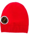 FENDI FENDI FF LOGO PATCH BEANIE - RED