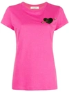 VALENTINO HEART EMBROIDERED T