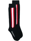 CALVIN KLEIN 205W39NYC side striped socks