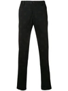 ETRO PRINTED SLIM FIT TROUSERS
