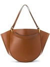 WANDLER WANDLER MIA TOTE - BROWN