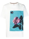 PAUL SMITH FLORAL PRINT T-SHIRT