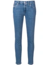 MIU MIU MIU MIU CROPPED SKINNY JEANS - 蓝色