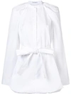 JW ANDERSON FLARED BELTED SHIRT