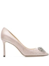 JIMMY CHOO JIMMY CHOO JOAN 85 PUMPS - PINK