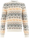 GUCCI JACQUARD KNIT SWEATER