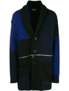 ALEXANDER MCQUEEN CHUNKY KNIT BUTTONED COAT