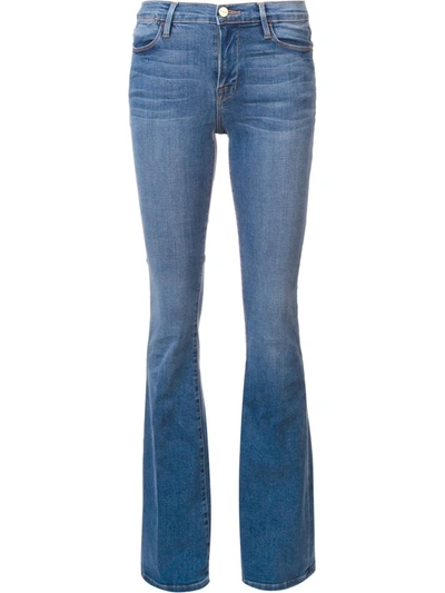 Frame Le High N Tight Flared Leg Jeans In Stearnlee