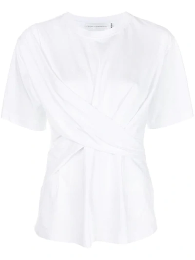 Victoria Victoria Beckham Draped T-shirt - 白色 In White
