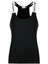 PACO RABANNE LOGO STRAP TANK TOP