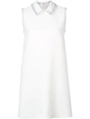 MIU MIU RHINESTONE EMBELLISHED STRAIGHT DRESS