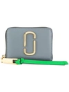 MARC JACOBS MARC JACOBS SNAPSHOT MINI WALLET - GREY