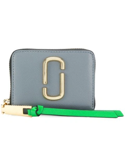 Marc Jacobs Snapshot Mini Wallet In Grey