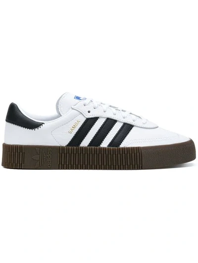 Adidas Originals Sambarose板鞋 In White