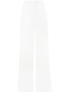 OSCAR DE LA RENTA HIGH-RISE FLARED TROUSERS