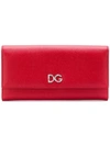 DOLCE & GABBANA LOGO CONTINENTAL WALLET