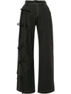 BLINDNESS SIDE BOW DETAIL TROUSERS