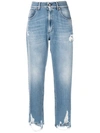 GENNY Jeans in Distressed-Optik