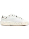 DIESEL DIESEL ESPADRILLE SNEAKERS - WHITE