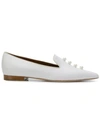 MALONE SOULIERS MALONE SOULIERS LUBOV SLIPPERS - WHITE