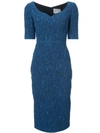 JASON WU JASON WU COLLECTION SWEETHEART NECK DRESS - BLUE