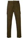 DSQUARED2 DSQUARED2 SLIM FIT CHINOS - GREEN