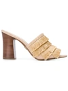 MICHAEL MICHAEL KORS GALLAGHER FRINGED MULES