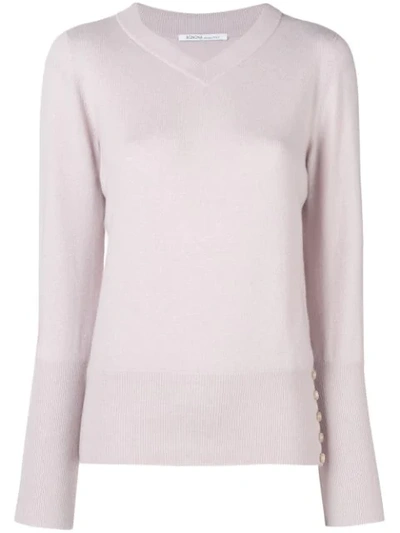 Agnona Loose Fitted Jumper In Pink